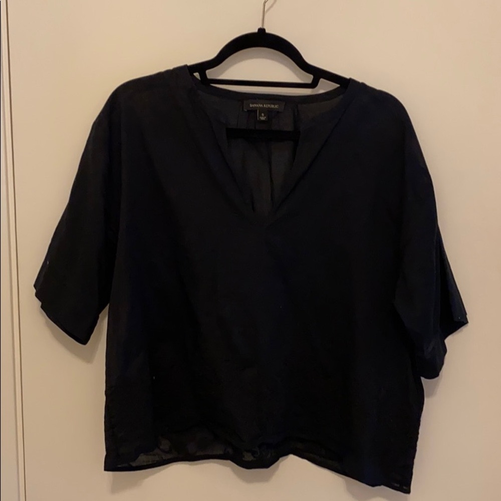Black Banana Republic blouse